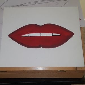 Lip Painting and decor